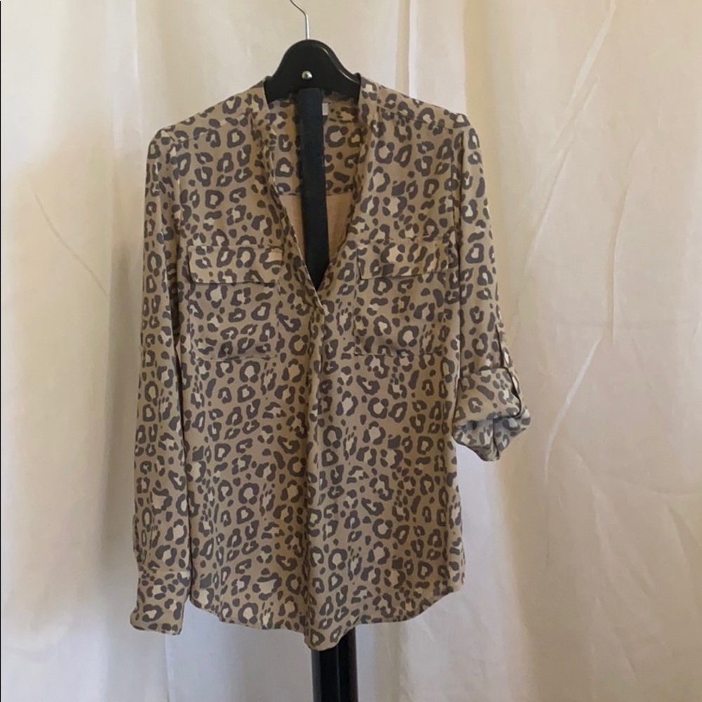 Animal Print Blouse